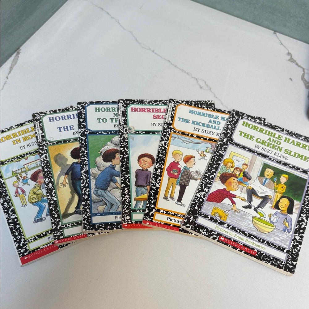 Scholastic Horrible Harry 6 Books